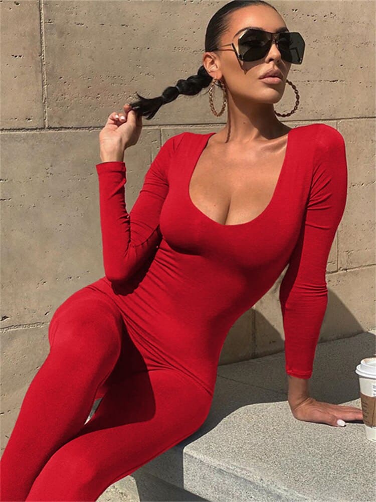 Feminint Bodysuit med Skulpturel Elegance | ChicAura