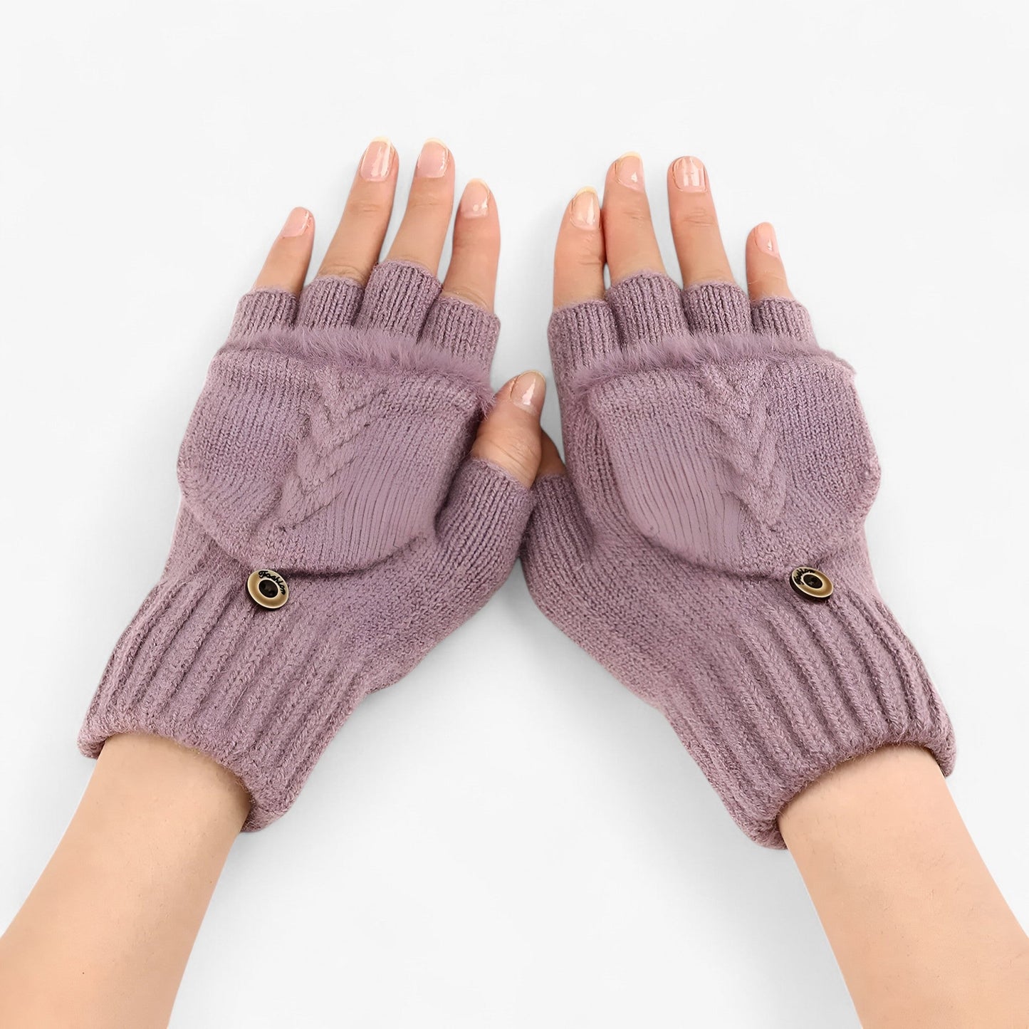 Varme Strikkede Damehandsker | Perfekte til Kolde Vinterdage