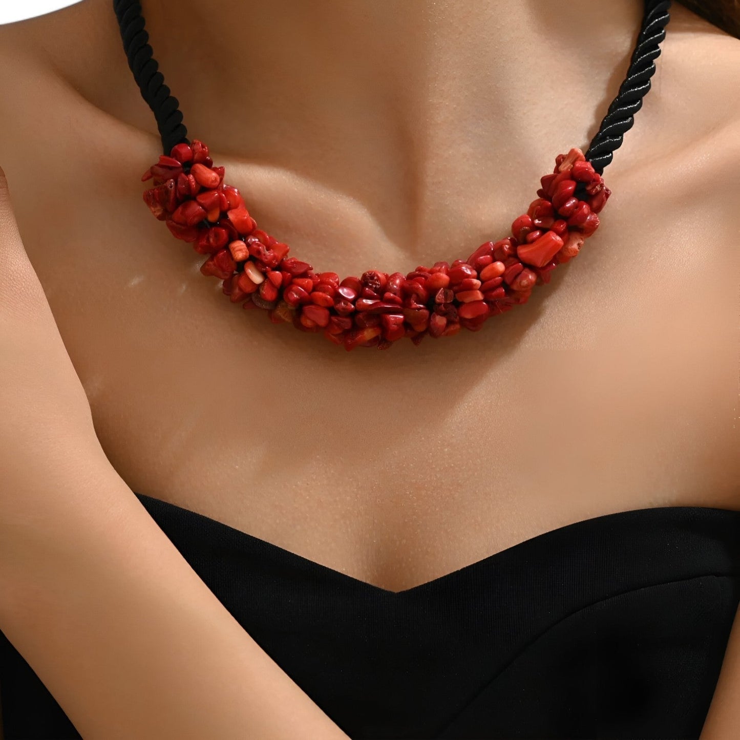 Håndlavet Boheme Muslingehalskæde - Naturlig Stil til Enhver Lejlighed