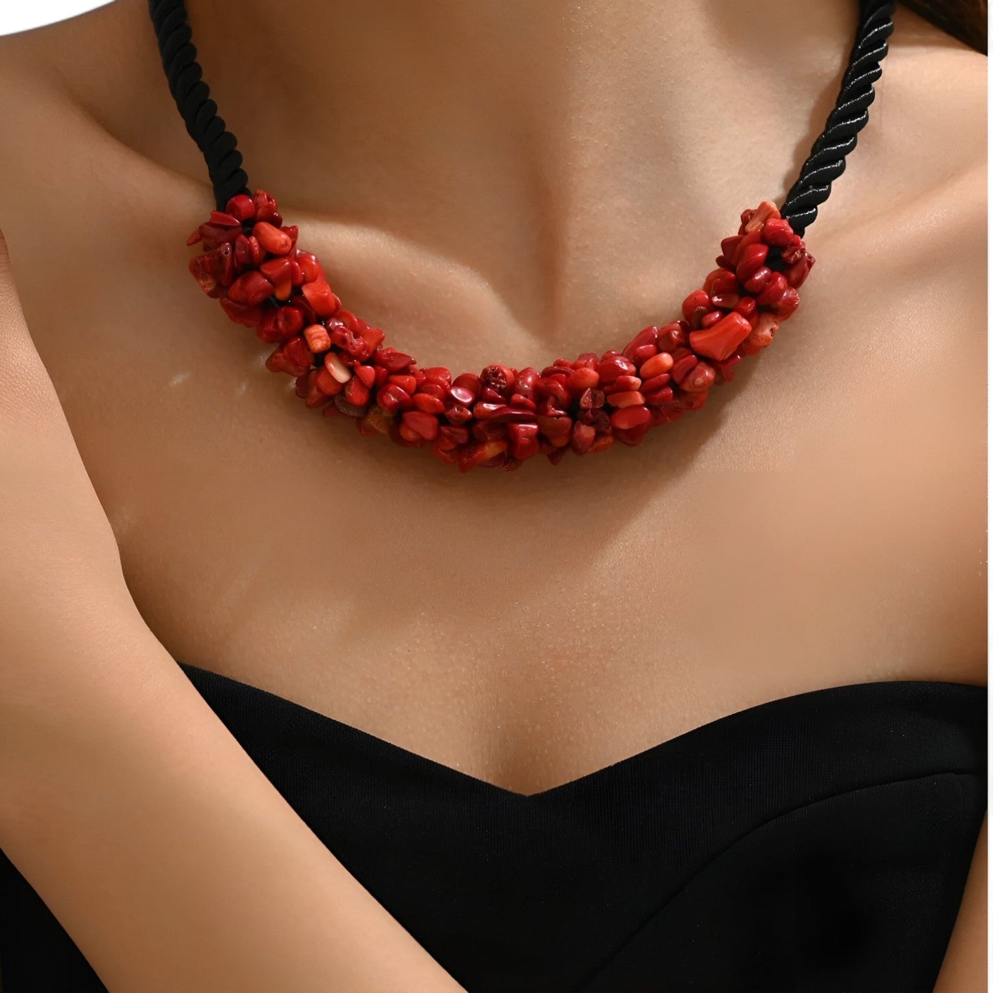 Håndlavet Boheme Muslingehalskæde - Naturlig Stil til Enhver Lejlighed