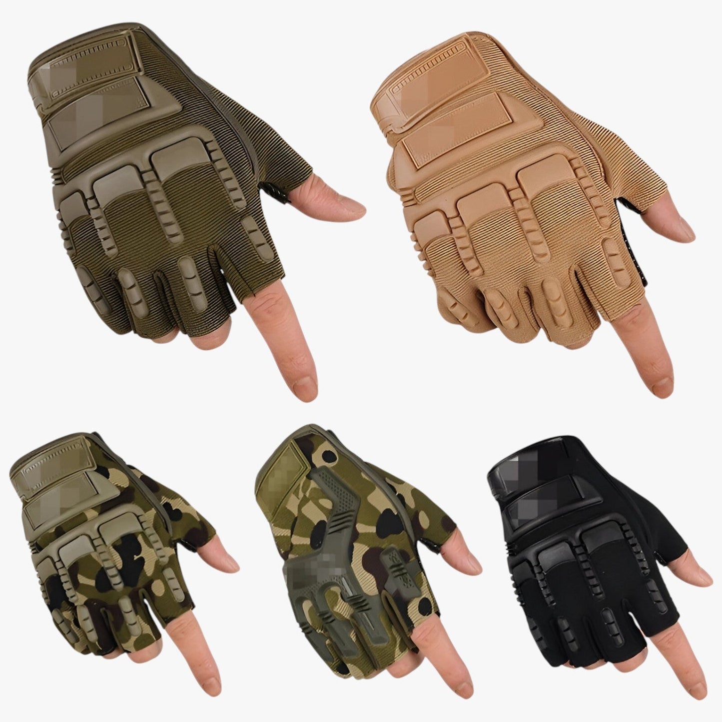 Taktiske Halvfingerhandsker: Optimal Greb & Komfort