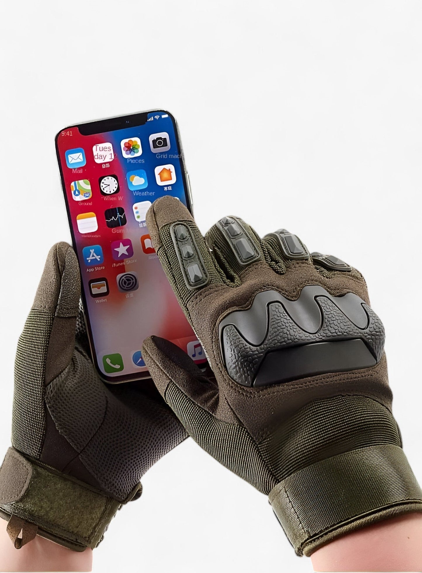 Taktiske arbejdshandsker med præcisionsgreb og komfort