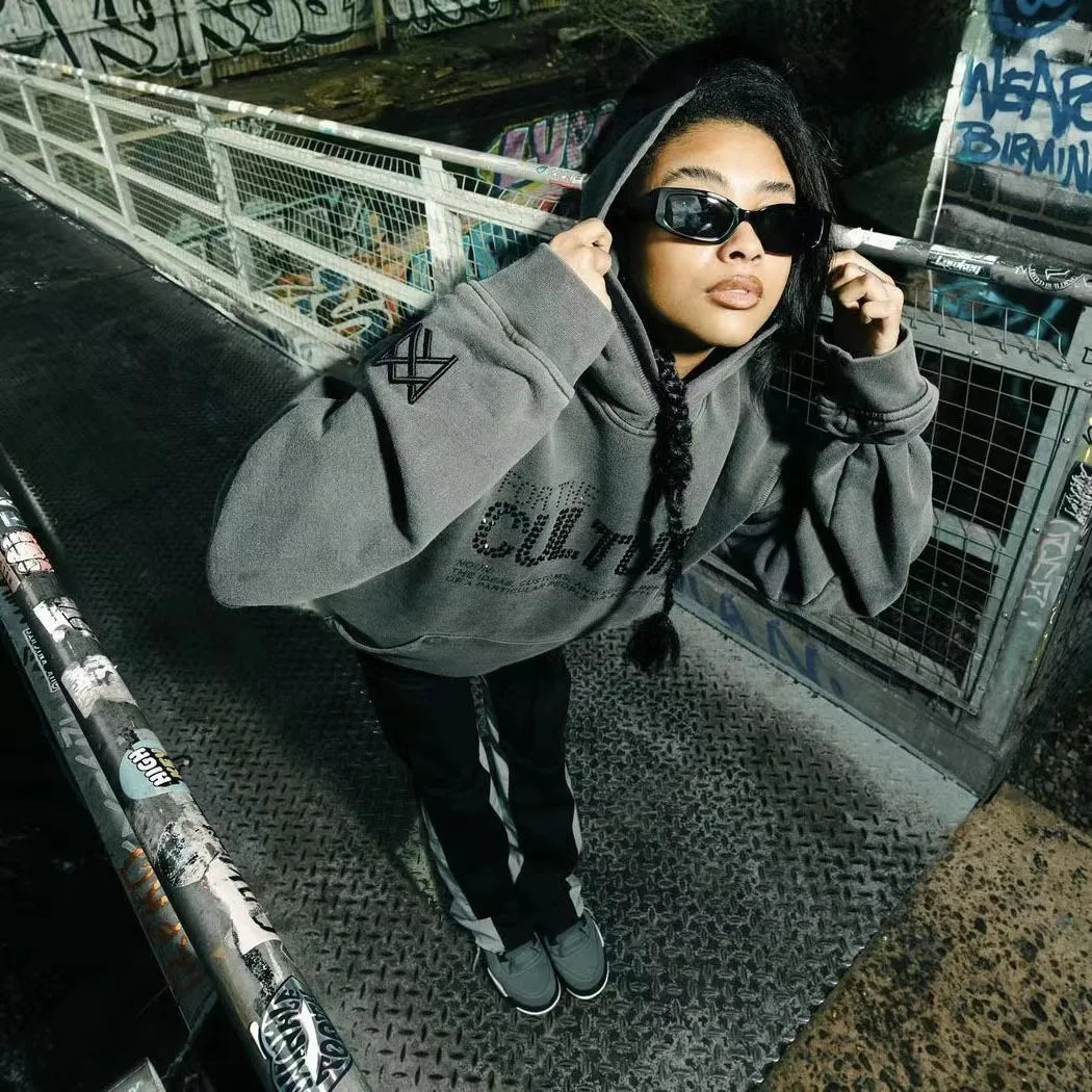 Moderne oversized hoodie med urban flair