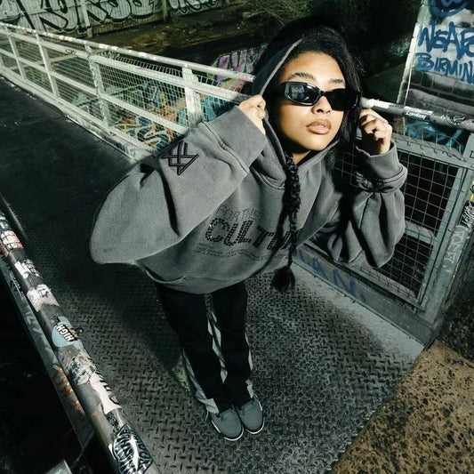 Moderne oversized hoodie med urban flair