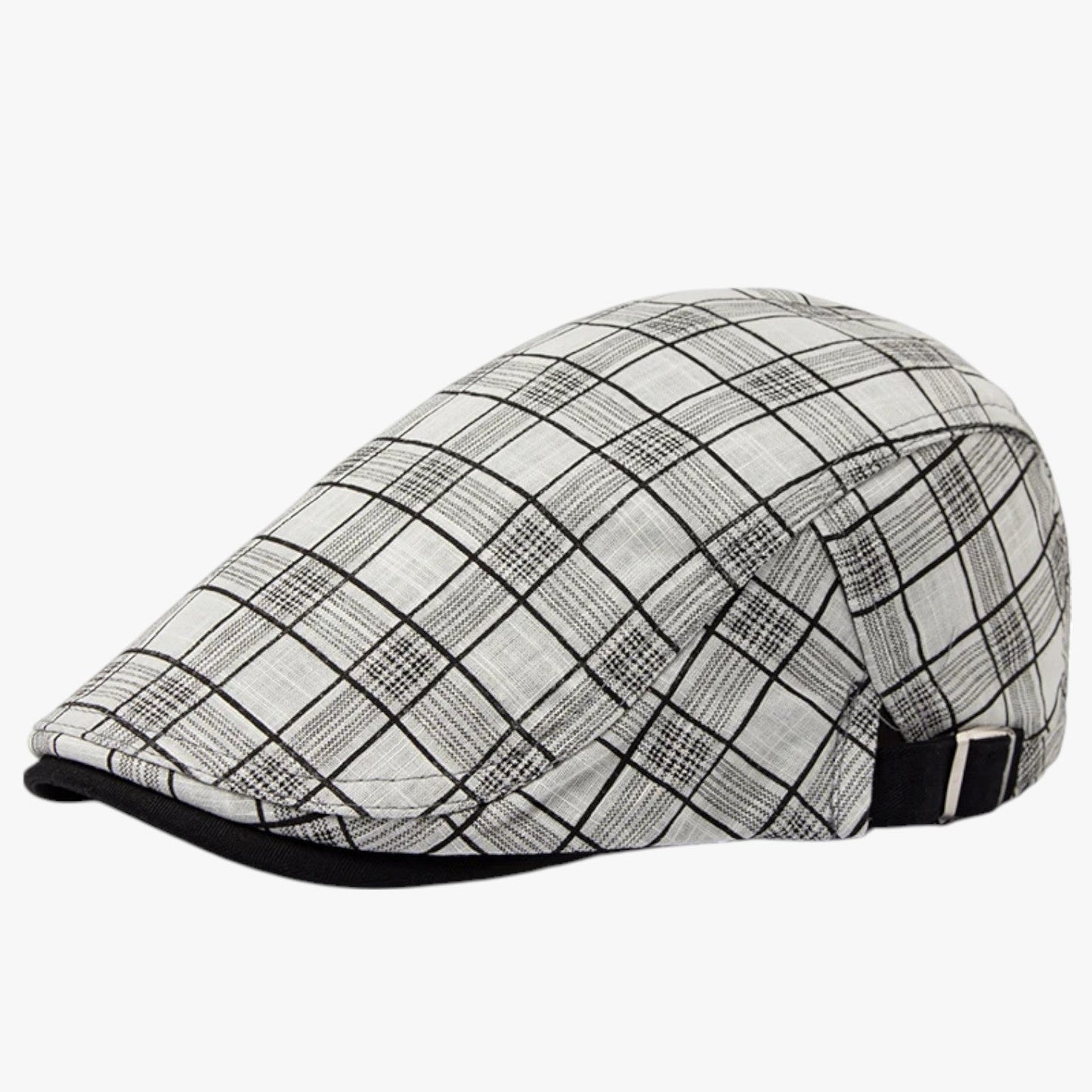 Åndbar Sommerhat i Bomuld og Hør – Vintage Stil