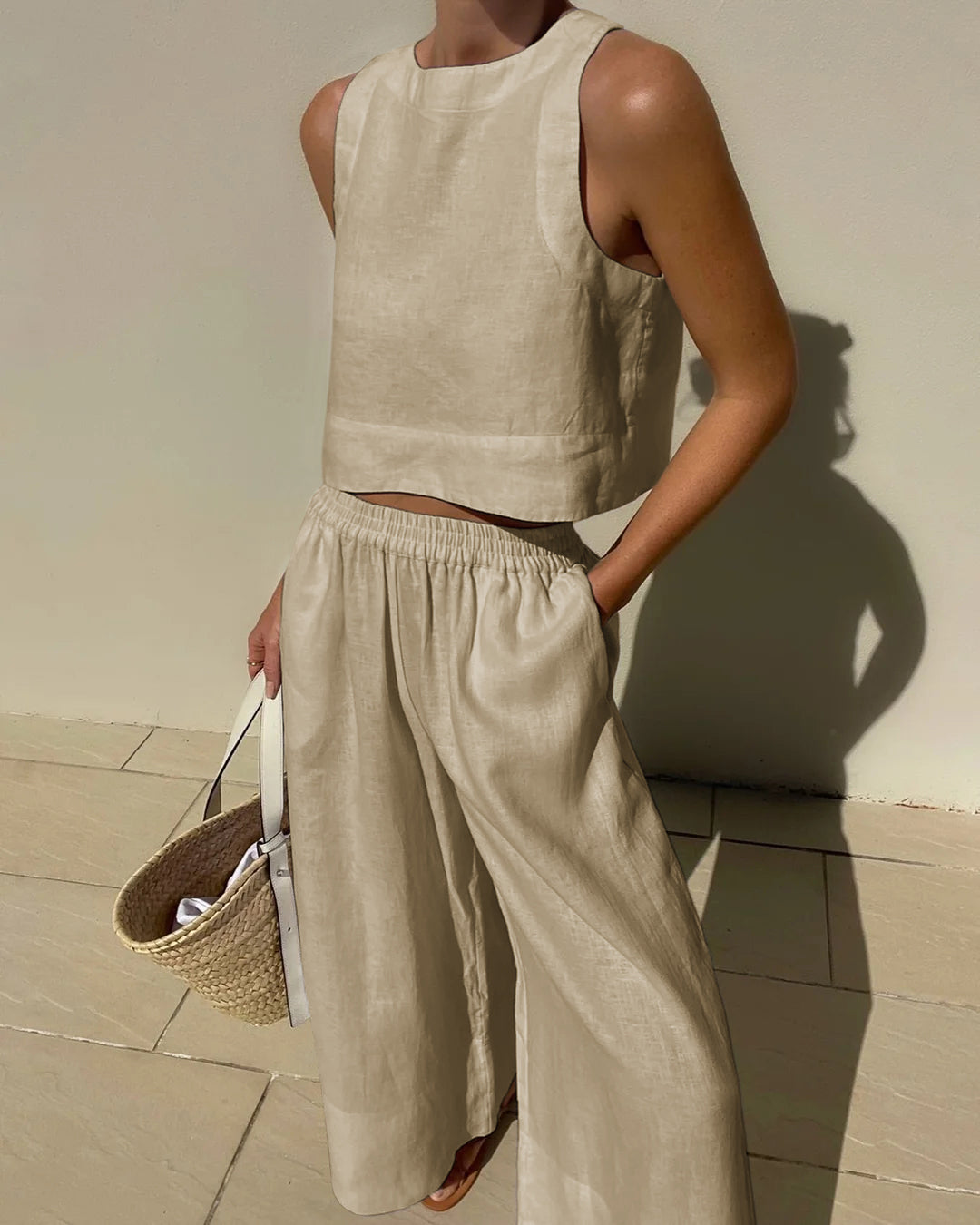 Luftigt sommarset i stilren design – elegans möter komfort