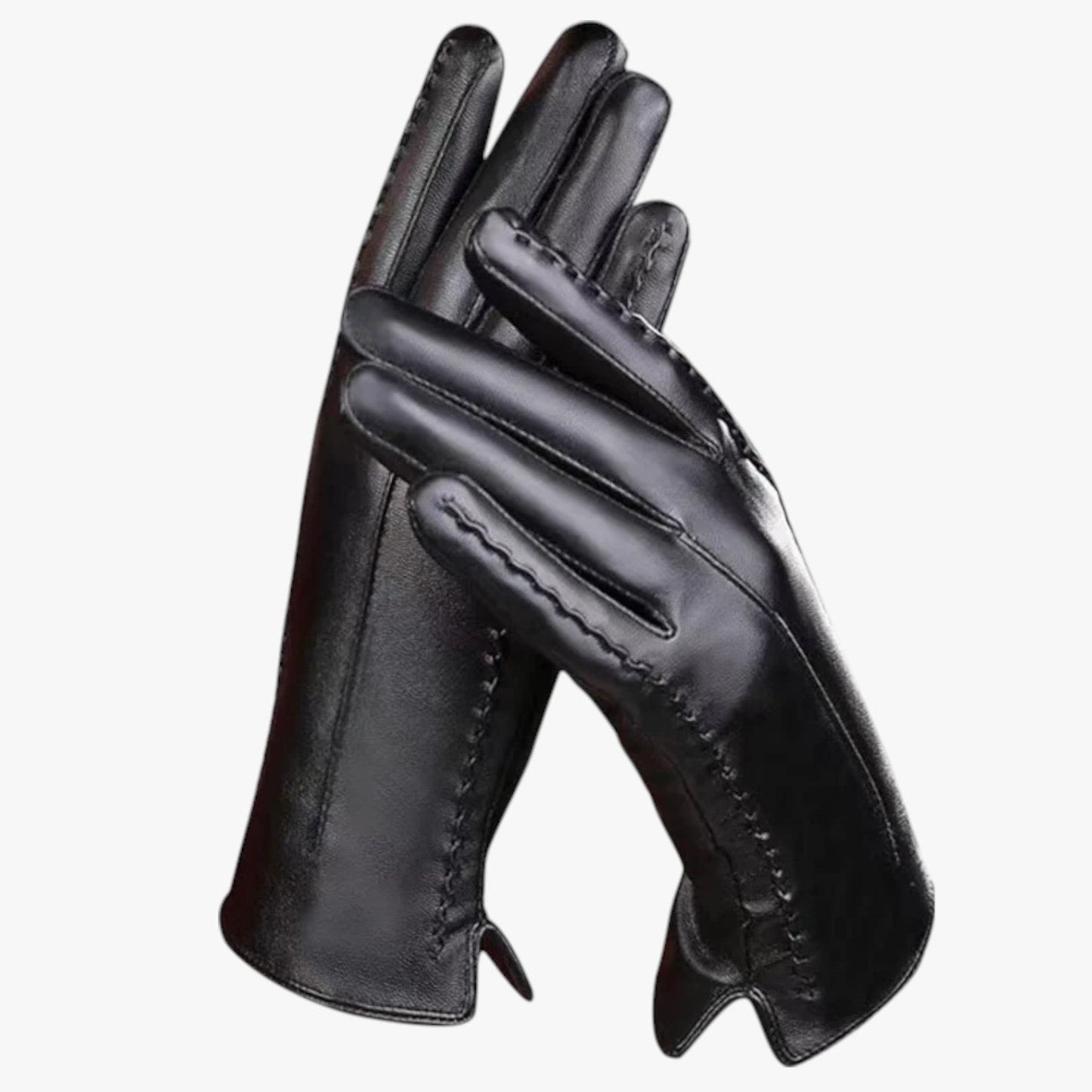 Damehandsker i Læder: Touchscreen & Vindtæt Komfort