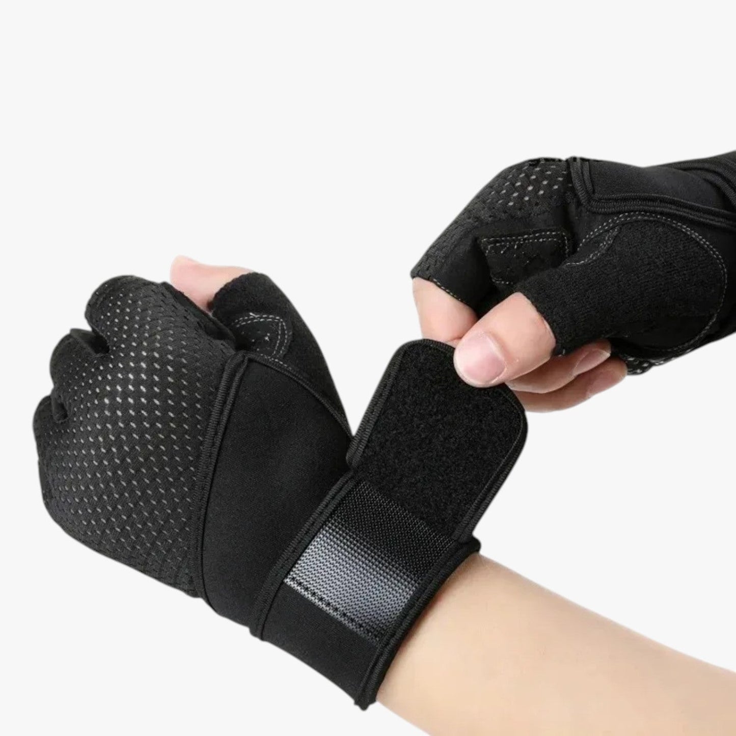 Fitnesshandsker med Skridsikkert Greb & Optimal Håndledsstøtte