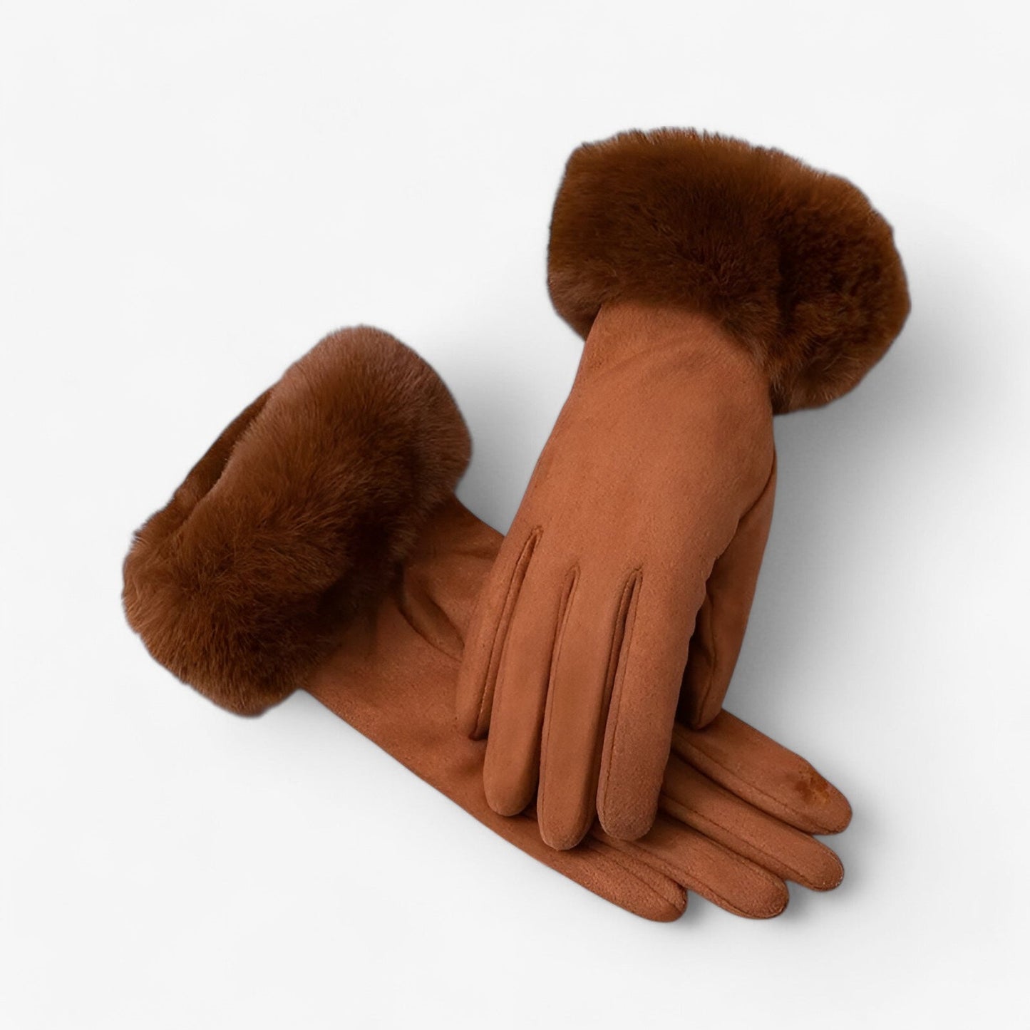 Helena Vinterhandsker med Touchscreen og Fløjlsfoer