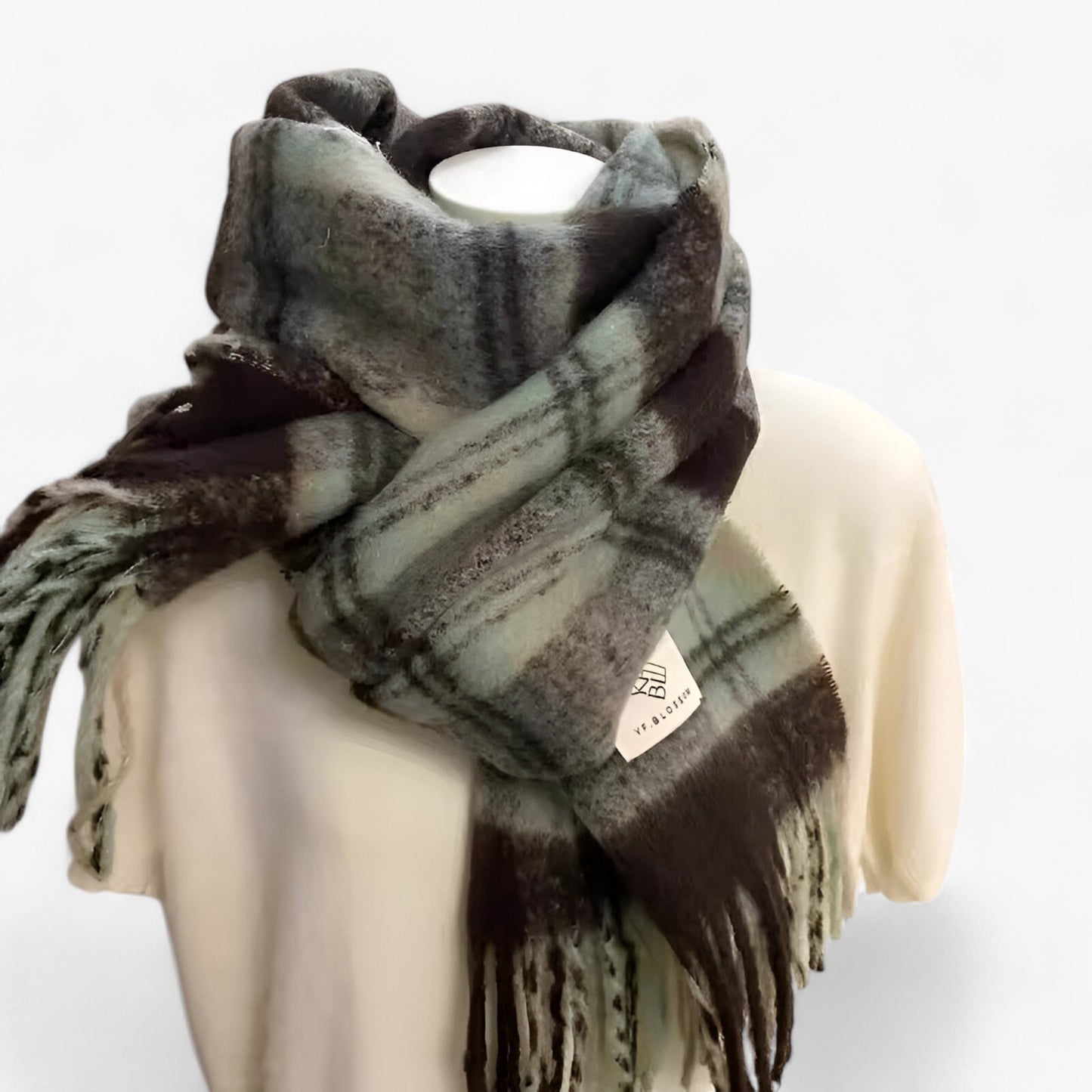 Eksklusivt Mohair Sjal – Varmt & Letvægts Elegance