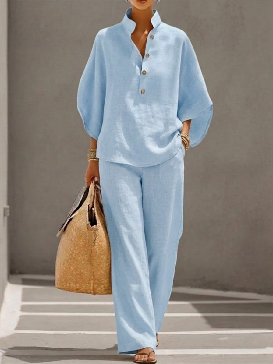 Sophie| Chic Tvådelat Set för en Sommarlook med Stil