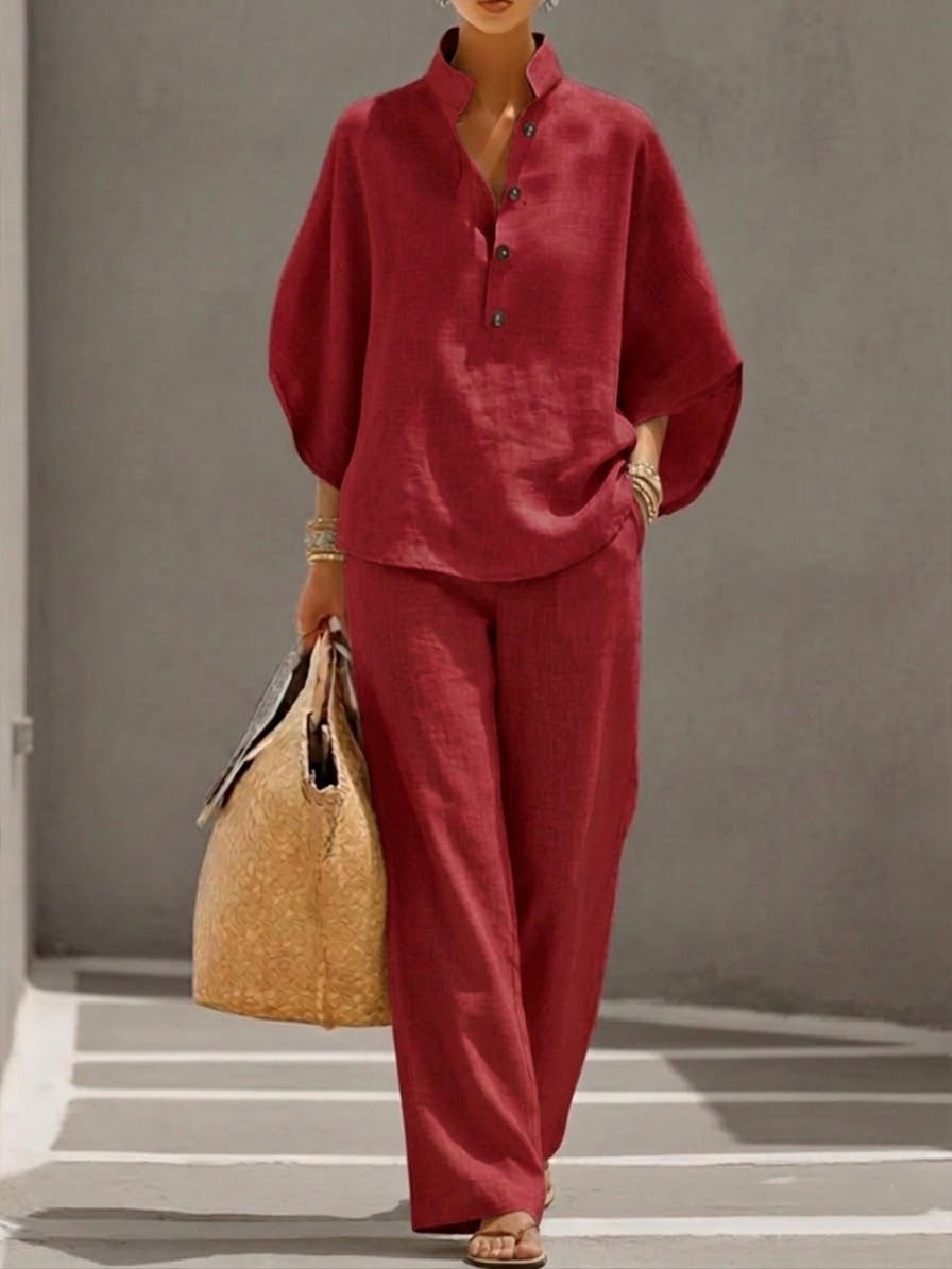 Sophie| Chic Tvådelat Set för en Sommarlook med Stil