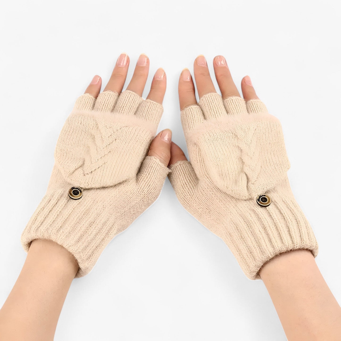 Varme Strikkede Damehandsker | Perfekte til Kolde Vinterdage