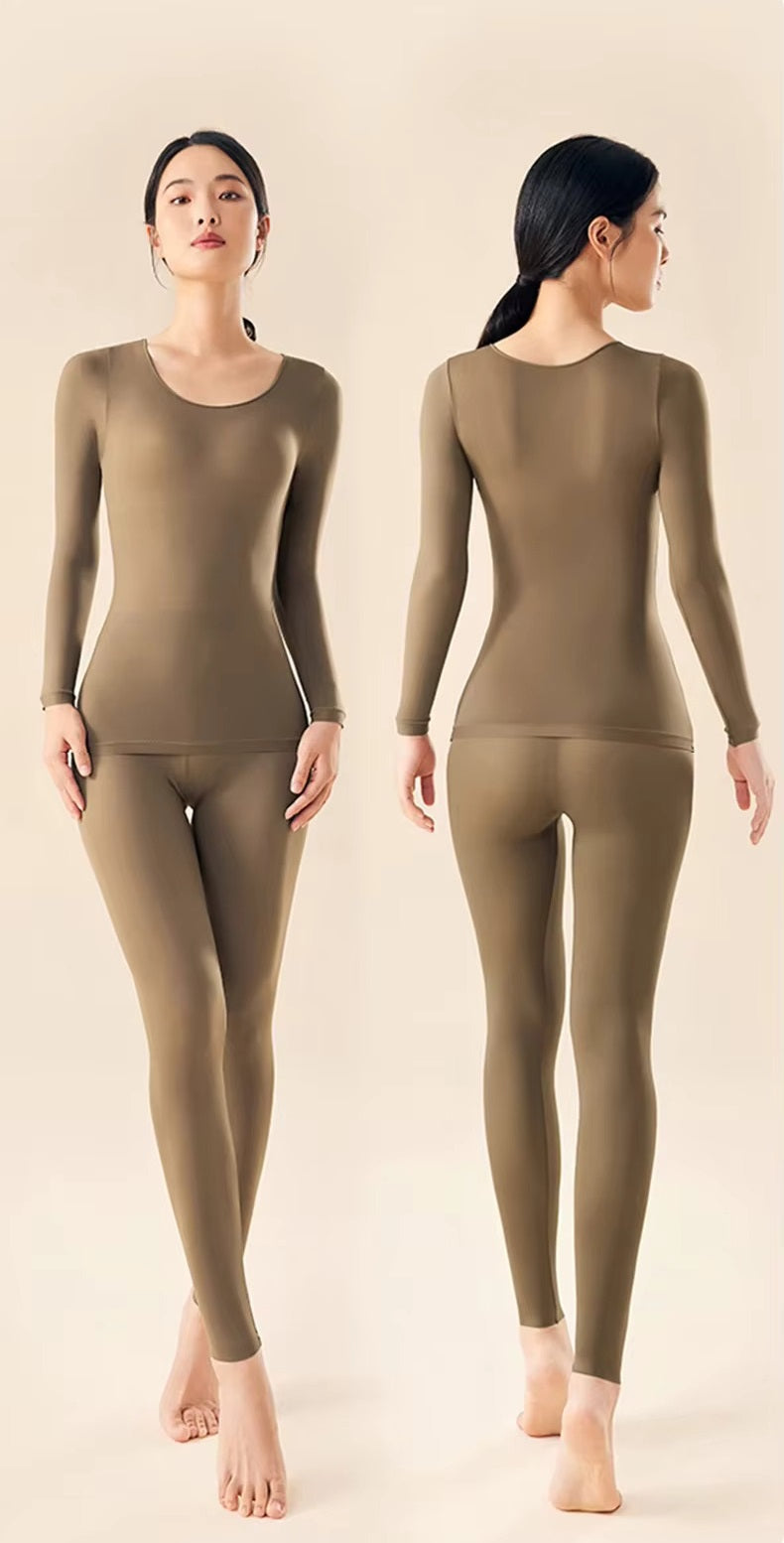 Set med Termiska Underkläder | Långärmad Tröja och Leggings