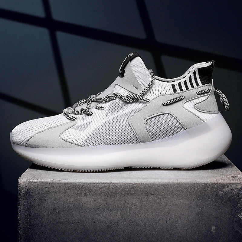 Mesh Sneakers med snörning för ortopediskt stöd