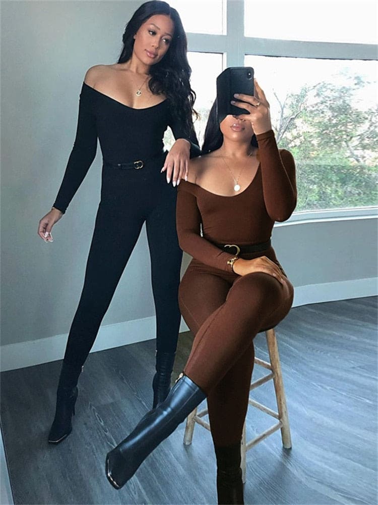 Feminint Bodysuit med Skulpturel Elegance | ChicAura