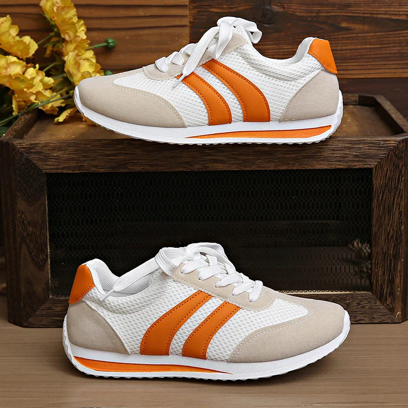 Mesh Sneakers för Damer med Snörning