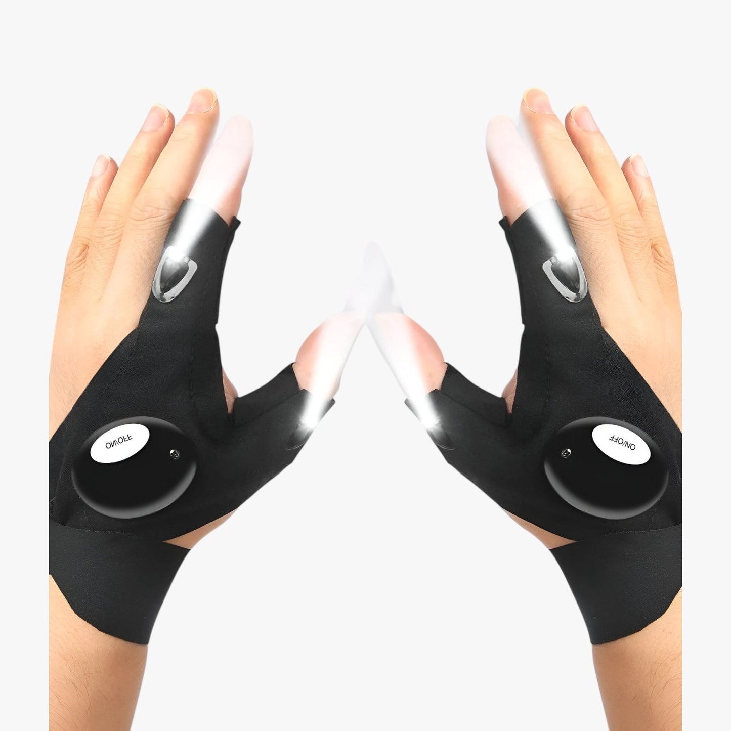 LED-arbejdshandsker med handsfree lys og vandtæt design