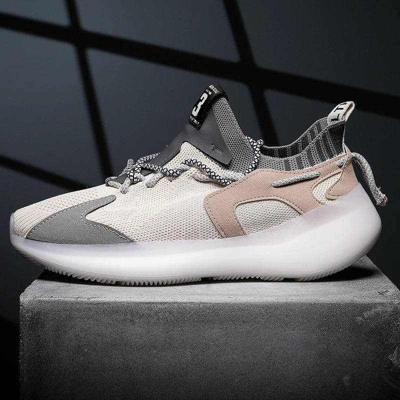 Mesh Sneakers med snörning för ortopediskt stöd