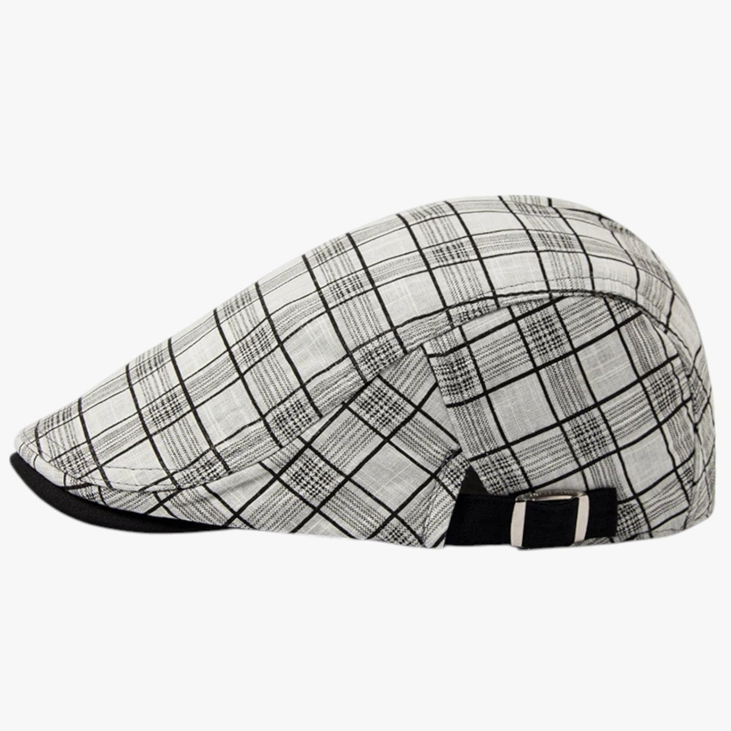 Åndbar Sommerhat i Bomuld og Hør – Vintage Stil