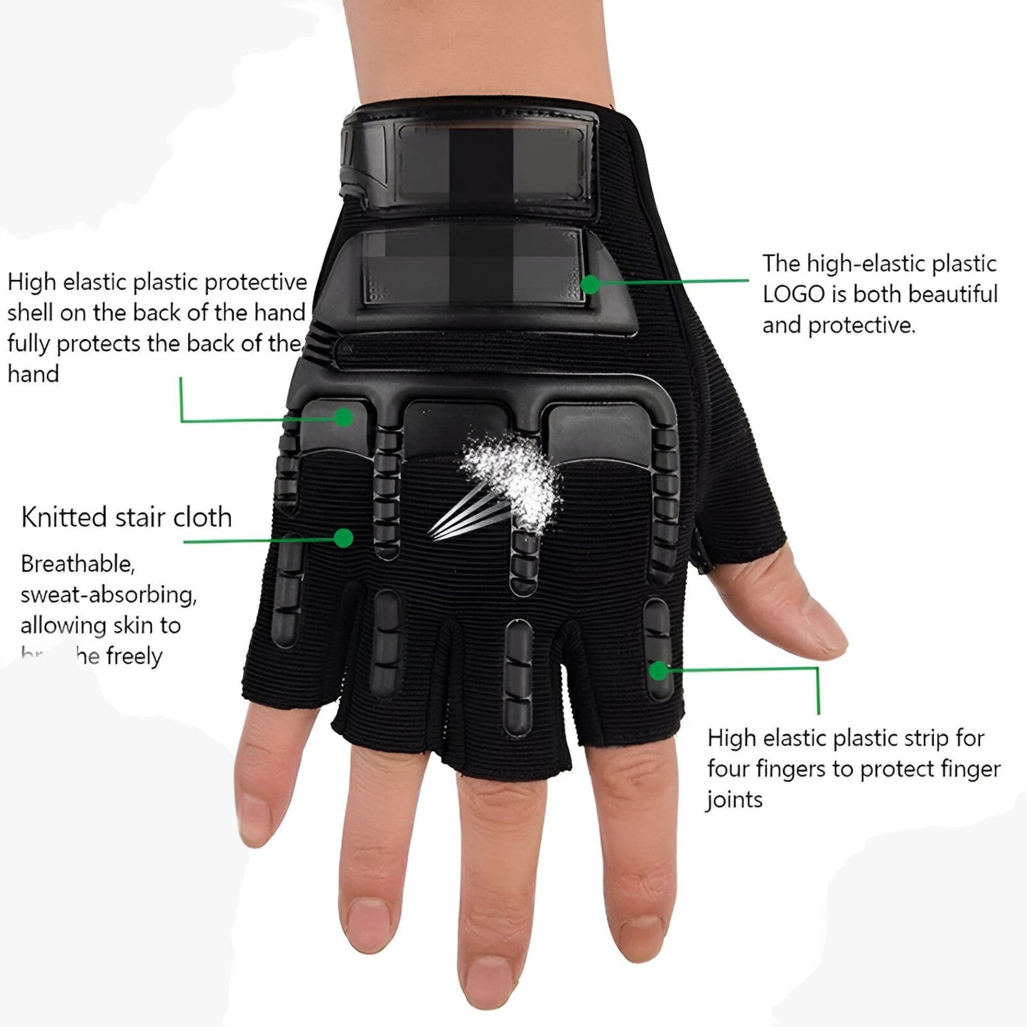 Taktiske Halvfingerhandsker: Optimal Greb & Komfort