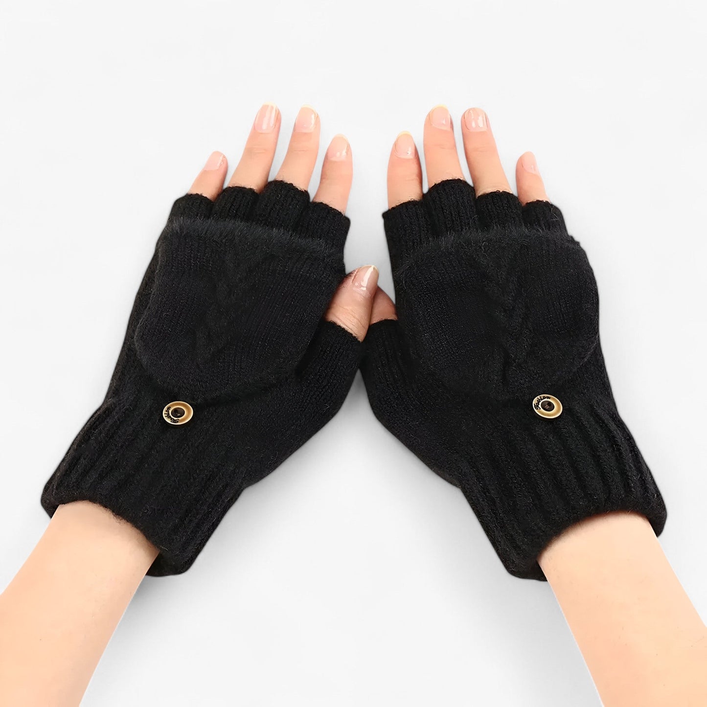 Varme Strikkede Damehandsker | Perfekte til Kolde Vinterdage