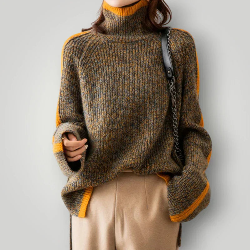 Breseis dame sweater – casual soft-knit look