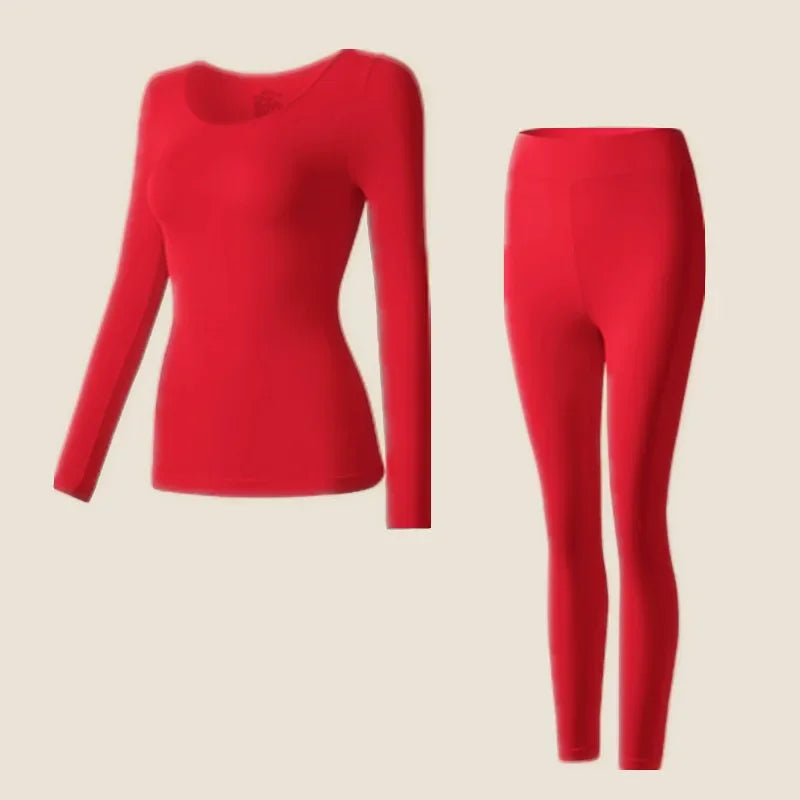 Set med Termiska Underkläder | Långärmad Tröja och Leggings