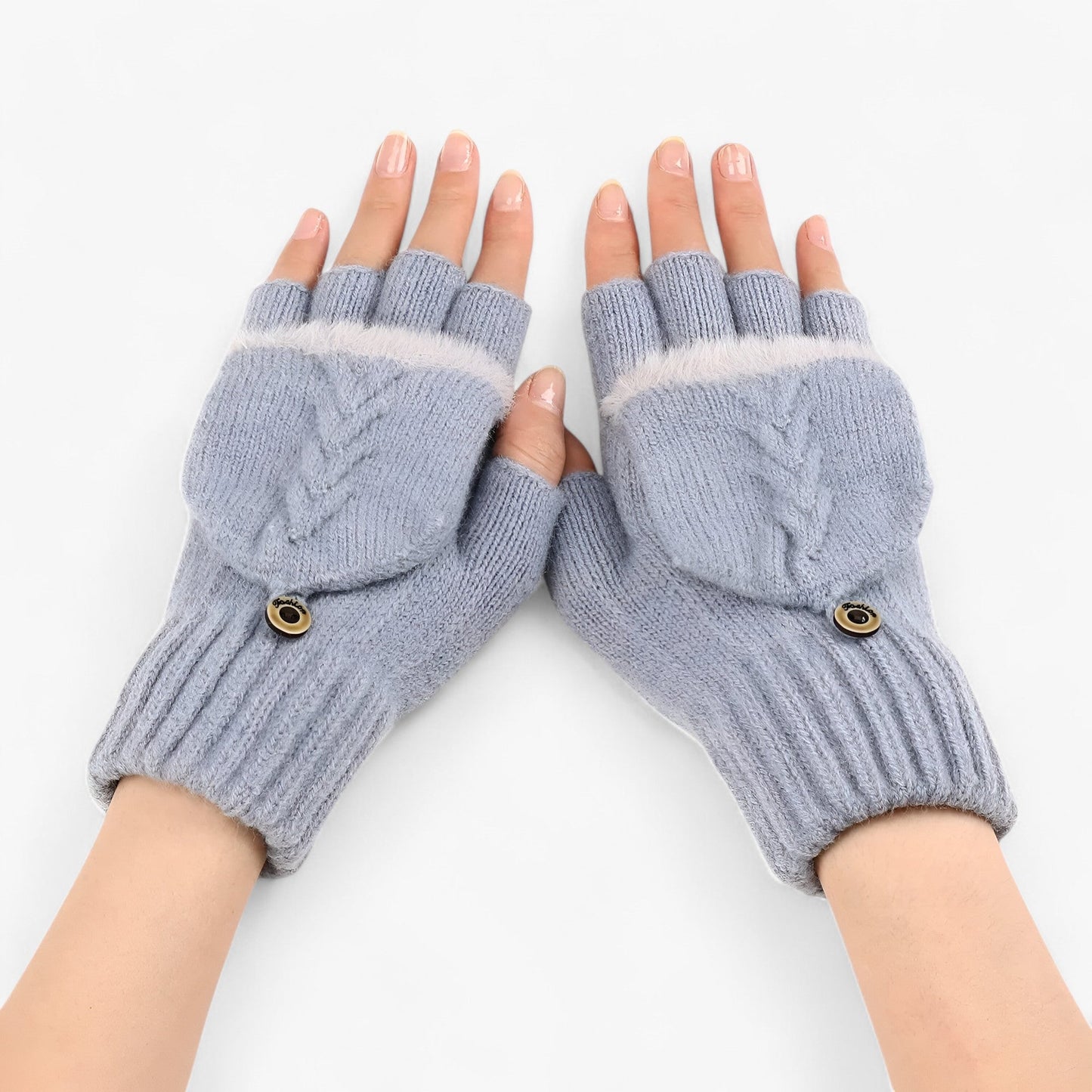 Varme Strikkede Damehandsker | Perfekte til Kolde Vinterdage