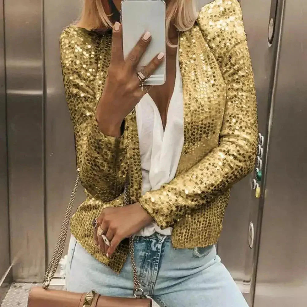 Lumière | Glittrande Blazer för Glamourösa Stunder