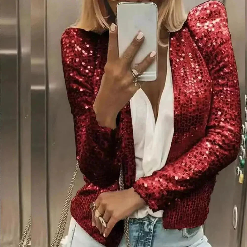 Lumière | Glittrande Blazer för Glamourösa Stunder