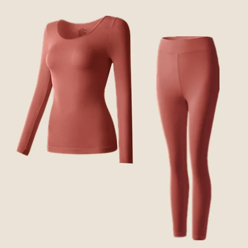 Set med Termiska Underkläder | Långärmad Tröja och Leggings