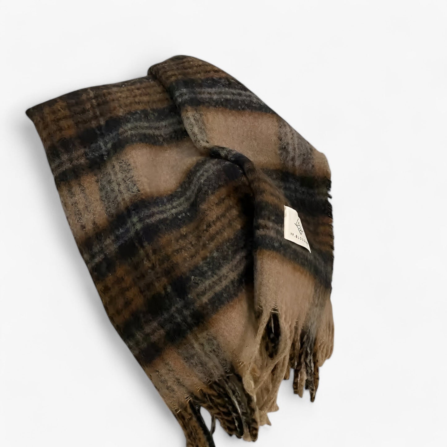 Eksklusivt Mohair Sjal – Varmt & Letvægts Elegance