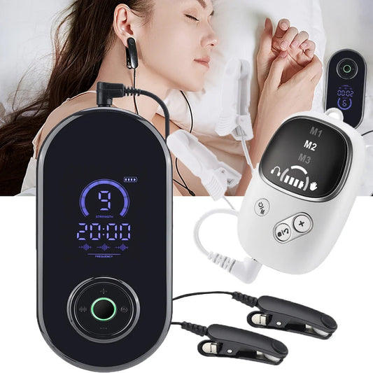 Öronklämma med Mikroström | Olika Lägen, 9 Intensitetnivåer, Tidsinställda Sessioner & USB-C Laddning