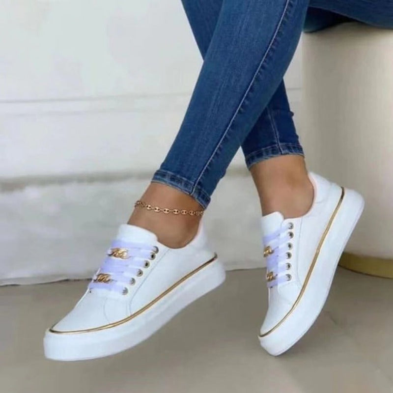 Moderna sneakers för dam i avslappnad stil
