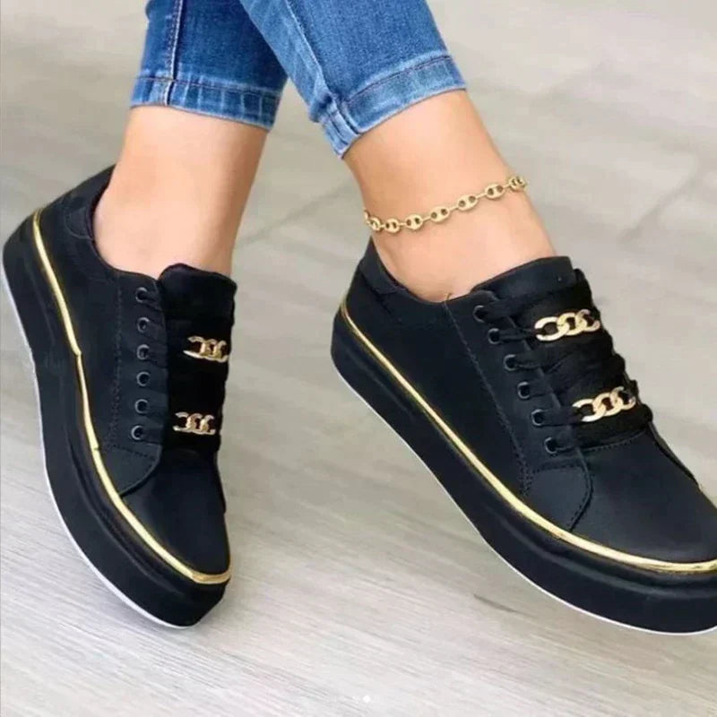 Moderna sneakers för dam i avslappnad stil