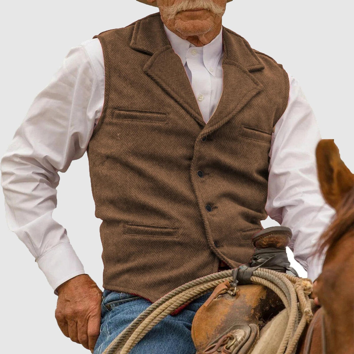 Stilfuld Vest med Tidløs Elegance