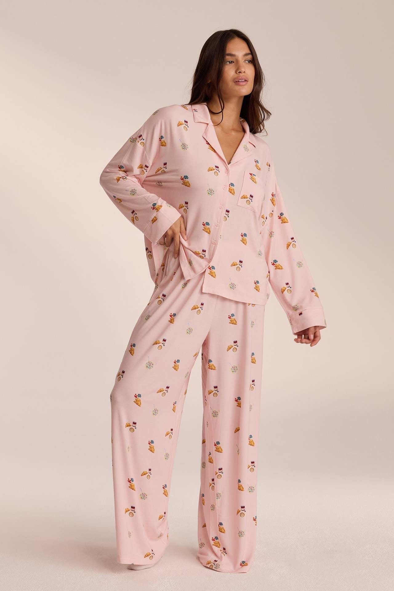Mira | Lätt och Avslappnat Pyjamaset