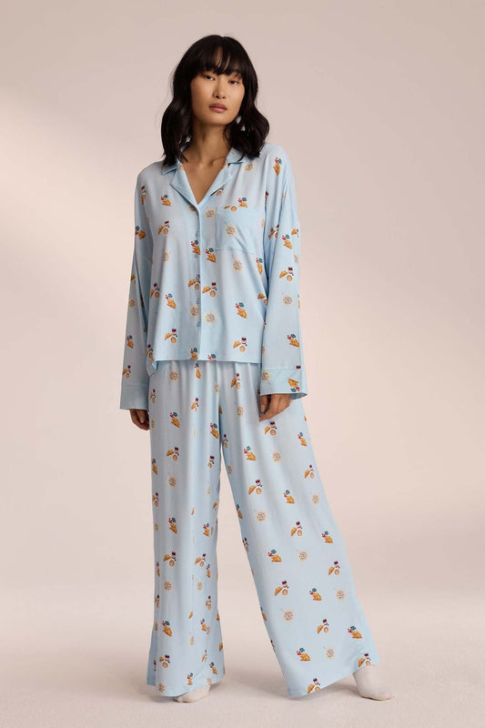 Mira | Lätt och Avslappnat Pyjamaset