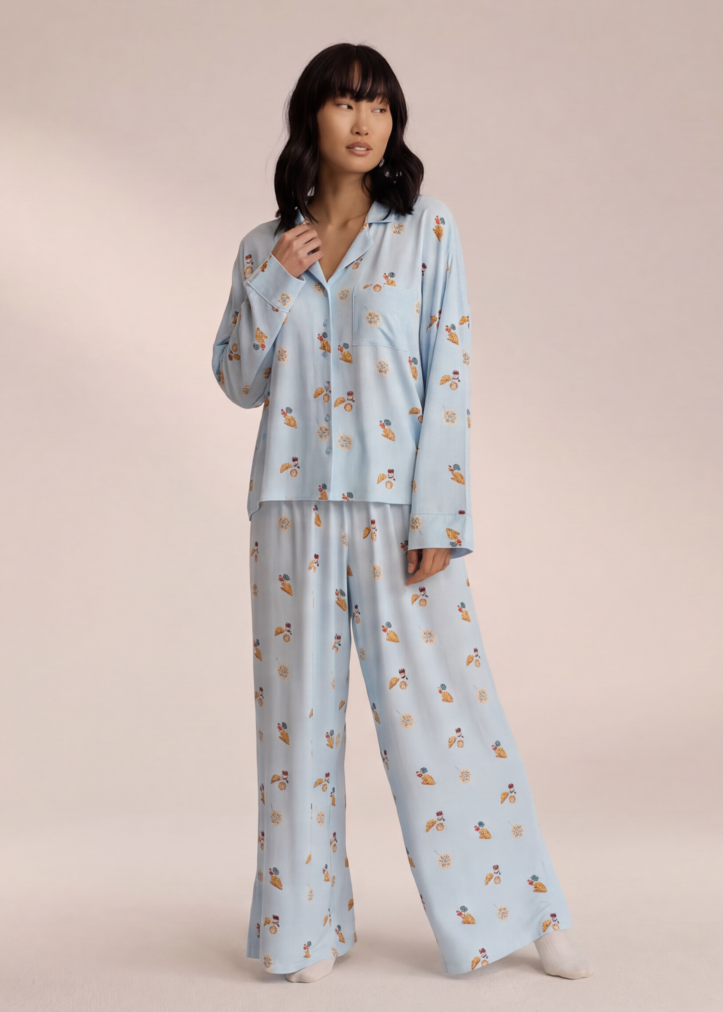 Mira | Lätt och Avslappnat Pyjamaset