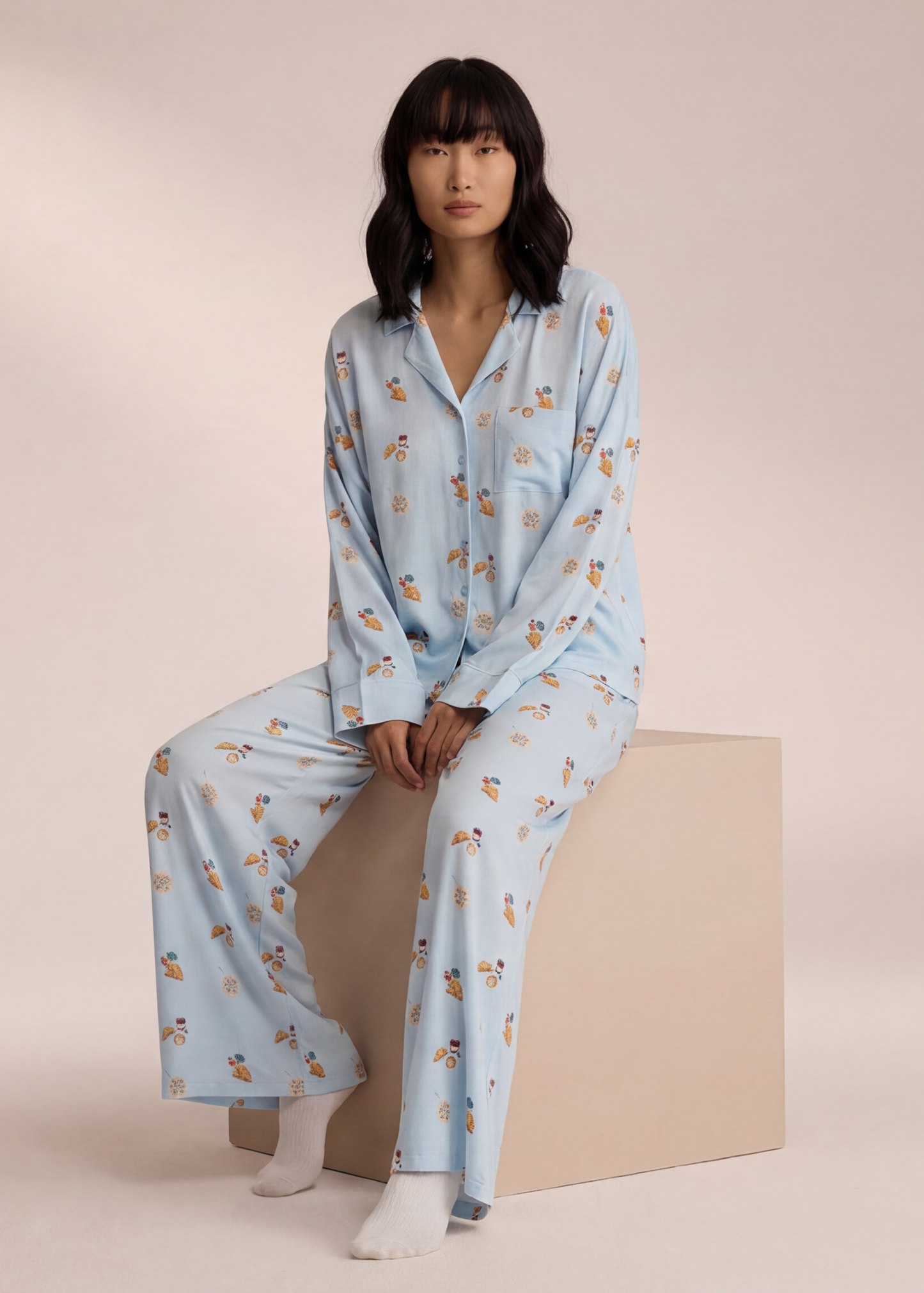 Mira | Lätt och Avslappnat Pyjamaset