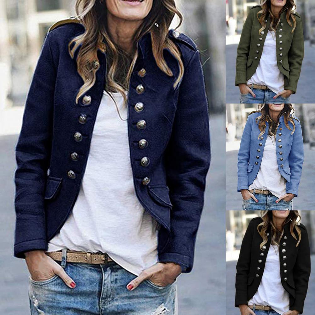 Nora | Stilren och modern Blazer med Högt Krage