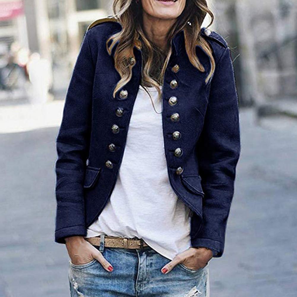 Nora | Stilren och modern Blazer med Högt Krage