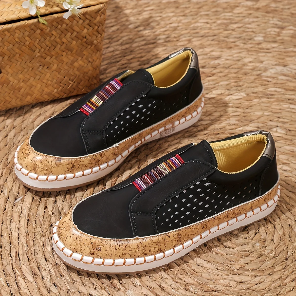 Luftiga Slip-On Sneakers för Enkel Elegans