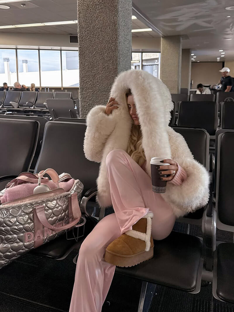 Ekstra Varm Kvindejakke i Kunstpels | Elegant & Blød Komfort