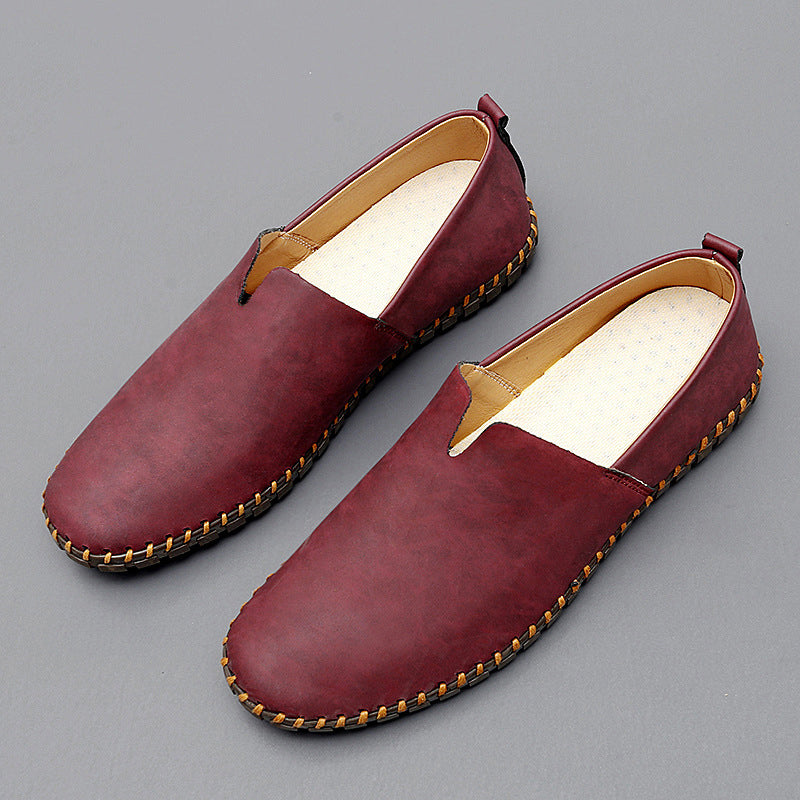 LuxeLäderslippers | Stilrena Skinnsko för Män