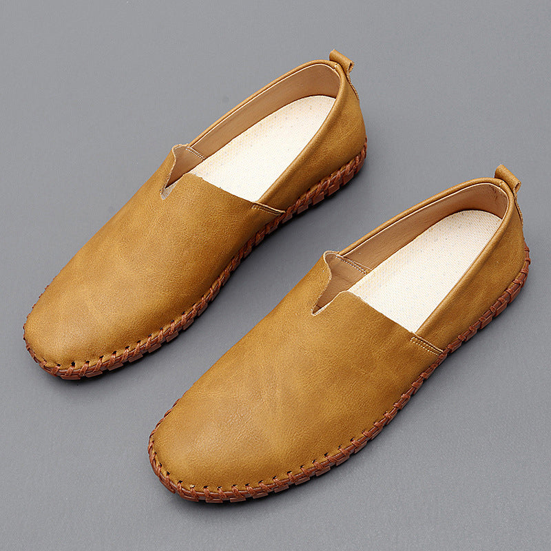 LuxeLäderslippers | Stilrena Skinnsko för Män