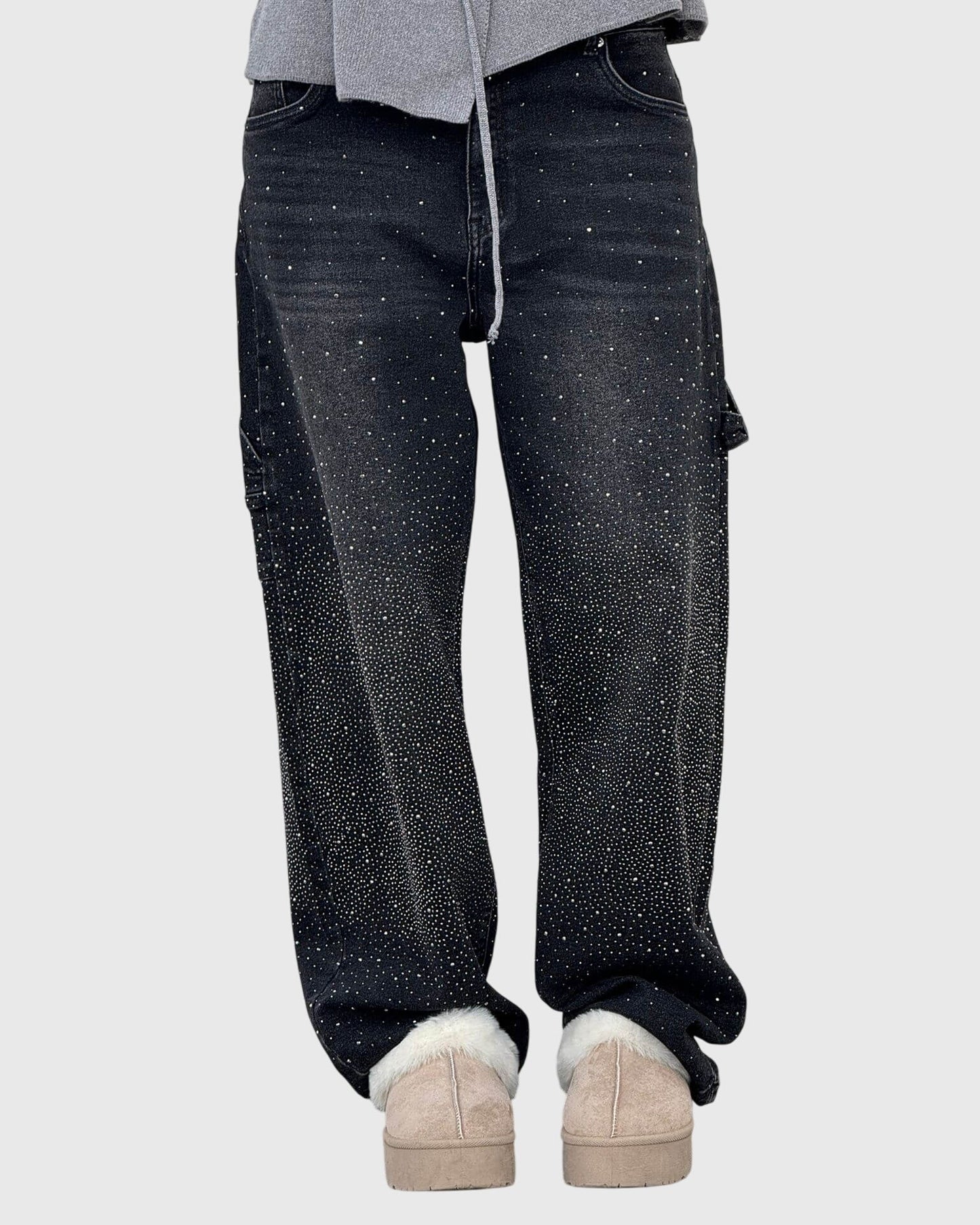 Elegant Højtaljet Denim med Løse Ben – Dit Nye Gå-til Valg