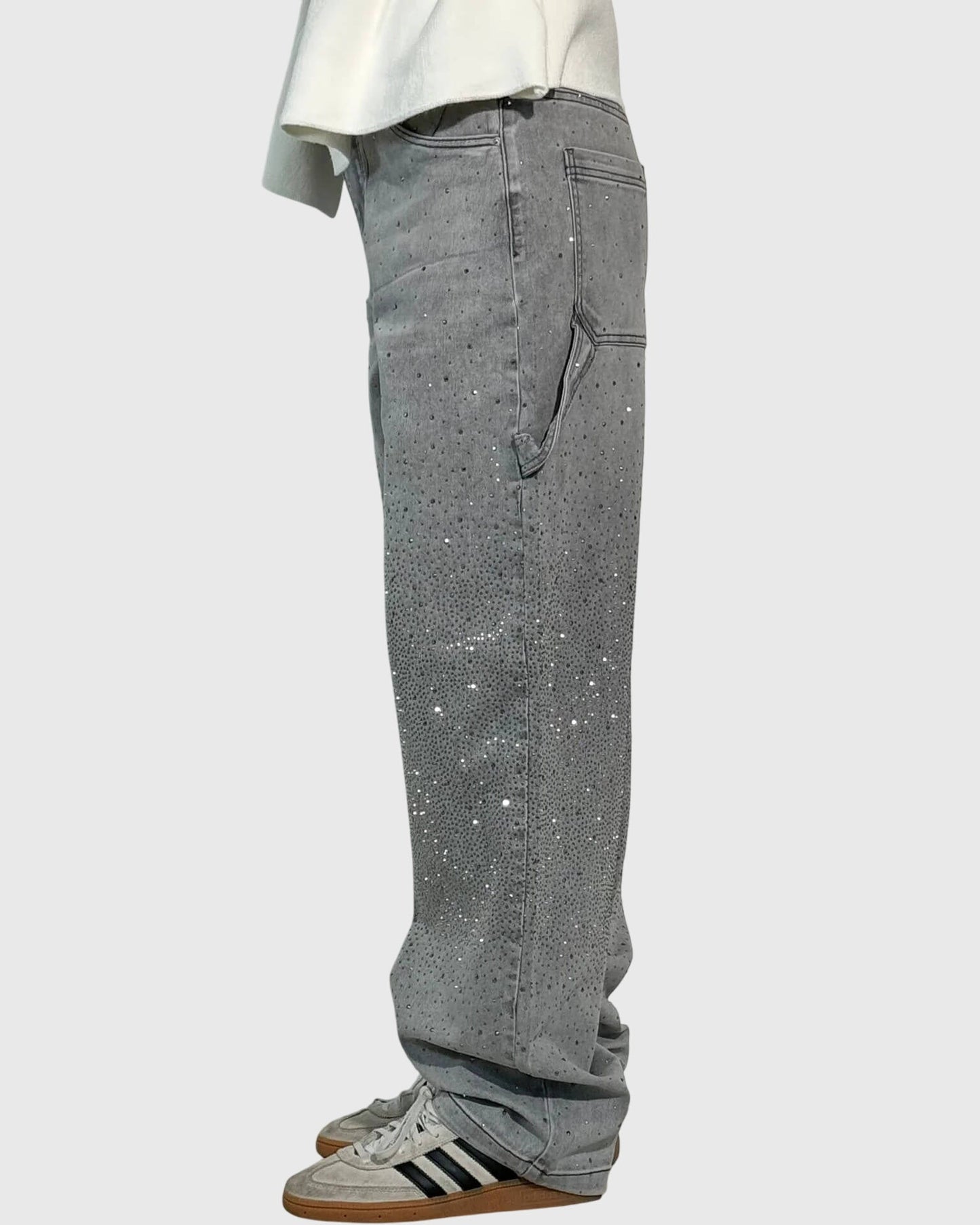 Elegant Højtaljet Denim med Løse Ben – Dit Nye Gå-til Valg