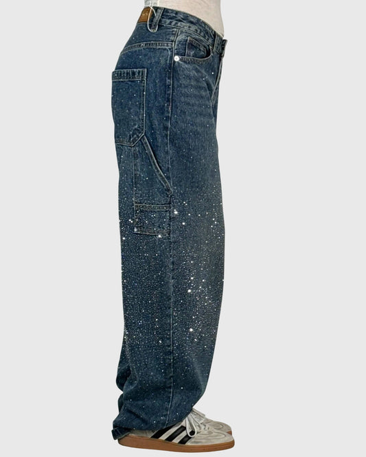 Elegant Højtaljet Denim med Løse Ben – Dit Nye Gå-til Valg
